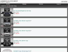 Tablet Screenshot of goodfellasmotors.net